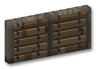 Half wall – Wood
