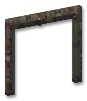 Wide doorway – Frame