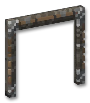 Wide doorway – Reinforced