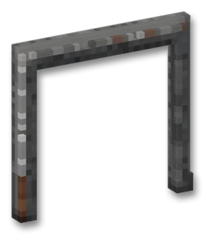 Wide doorway – Metal