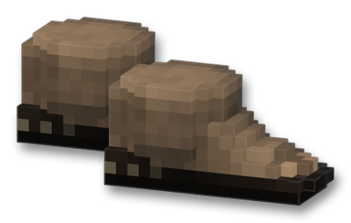 Leather Boots (Beige)