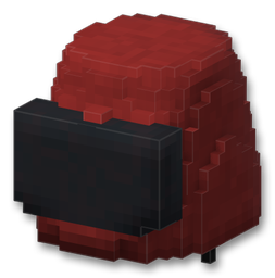 Motorcycle Helmet (Red)