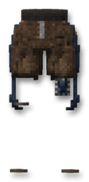 Denim Shorts (Brown)