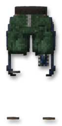 Denim Shorts (Green)
