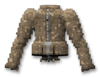 Leather Jacket (Beige)