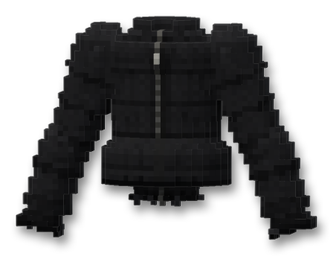 Quilted Jacket (Black)