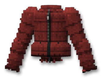 Quilted Jacket (Red)