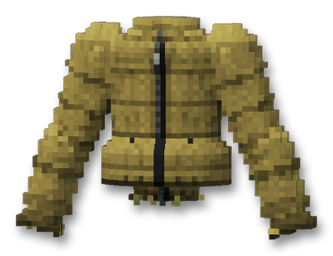 Quilted Jacket (Yellow)