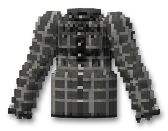 Wool Coat (Grey Check)