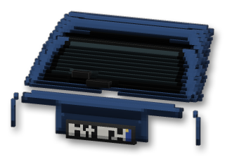 Jiskra Tailgate (Blue)