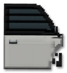 Kamzík Passenger Door (White)
