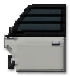 Kamzík Driver Door (White)