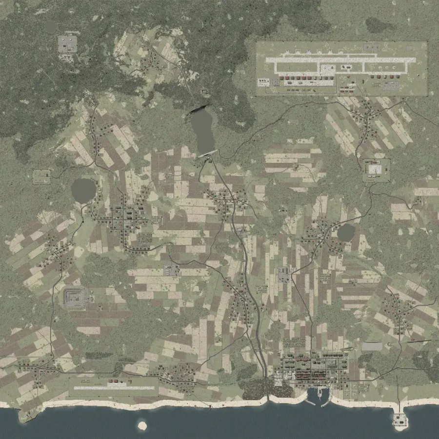 Overview of The mainland